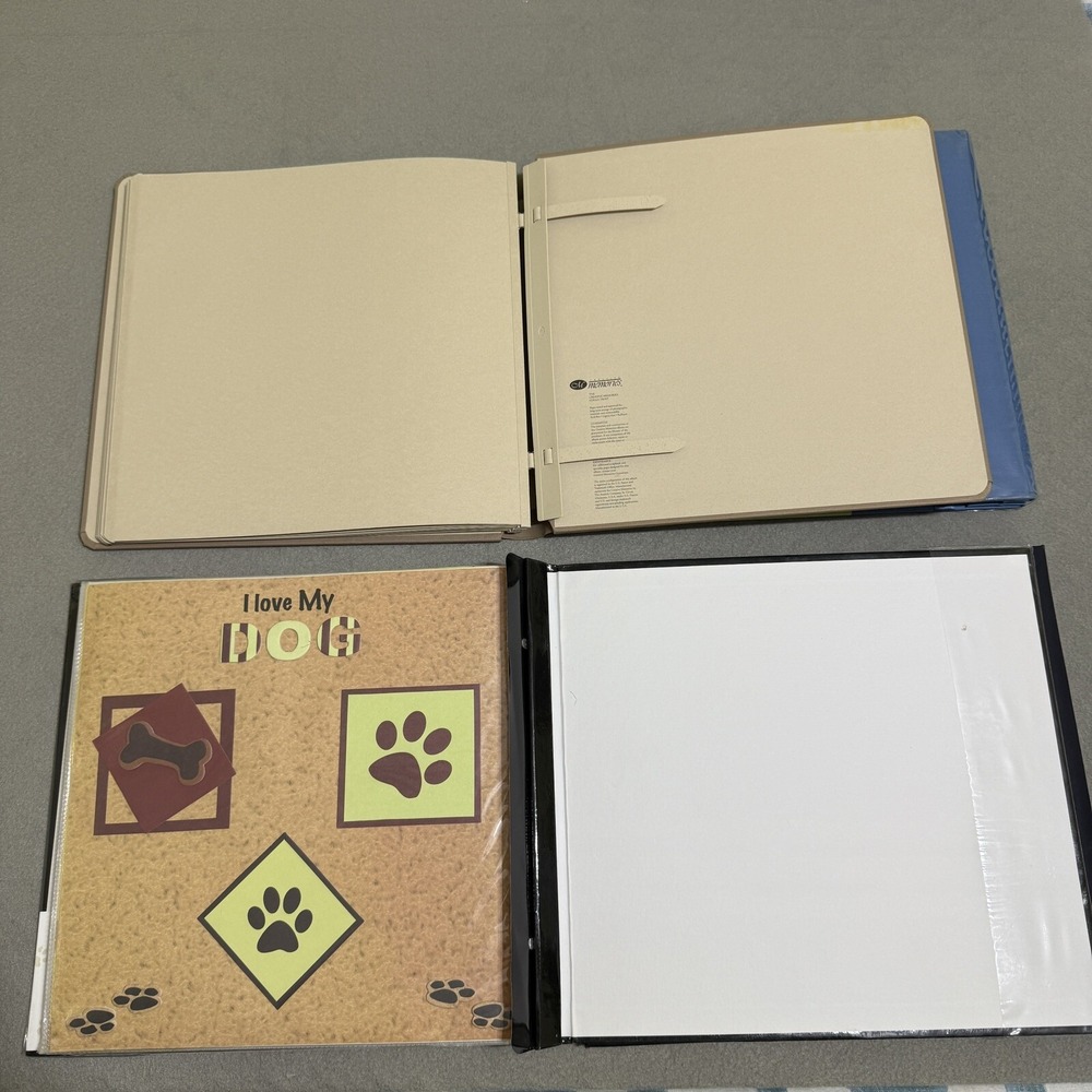 Scrapbook Album Lot Of 4 12" x 12" Post-bound‎ Marines Creative Memories Pioneer - Picture 8 of 16